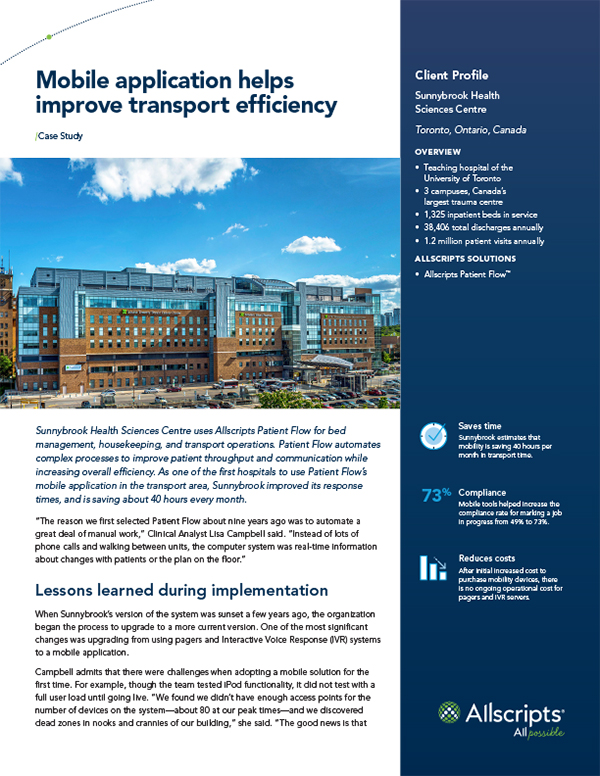 Sunnybrook_CaseStudy Sunnybrook_CaseStudy