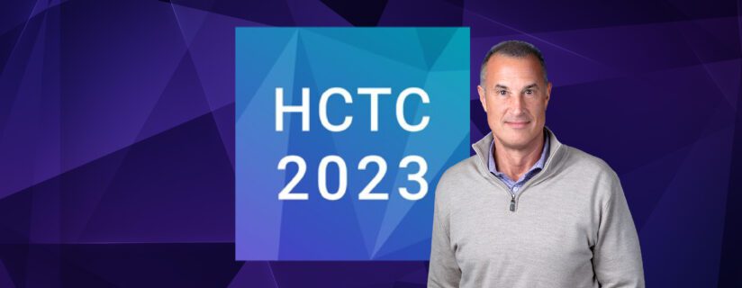 Image of Marcus Perez, Altera Digital Health president and HCTC 2023 logo