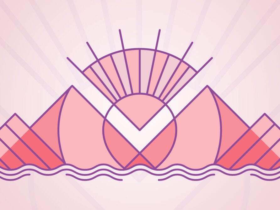 Sunrise graphic